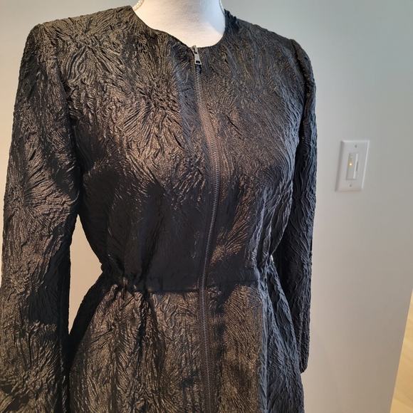 ❤️BCBG MAXAZRIA BLACK COAT DRESS - Picture 3 of 13